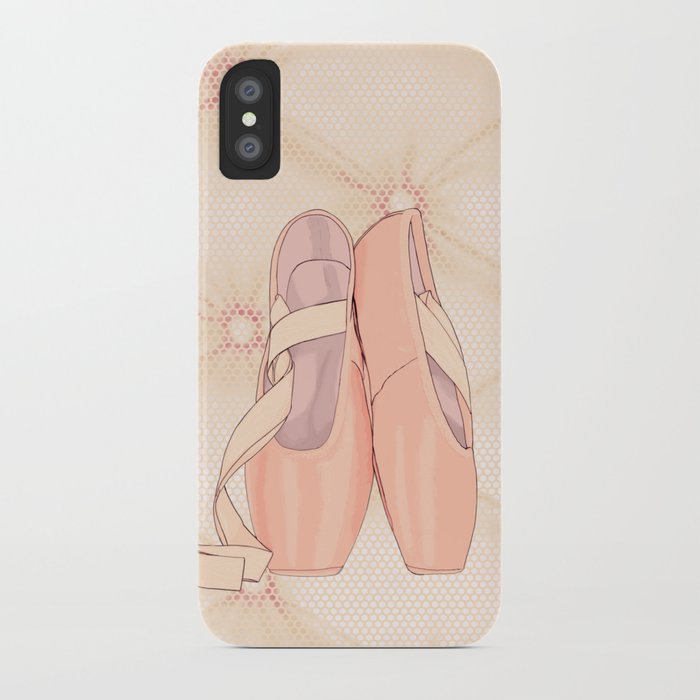 700x700 ballet shoes s drawing iphone case - Pointe Shoes Drawing