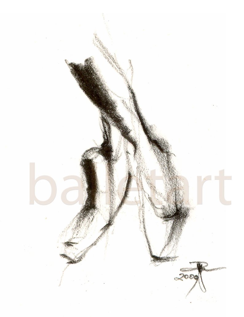 794x1028 pointe shoes ballet art pencil drawing figure drawing etsy - Pointe Shoes Drawing