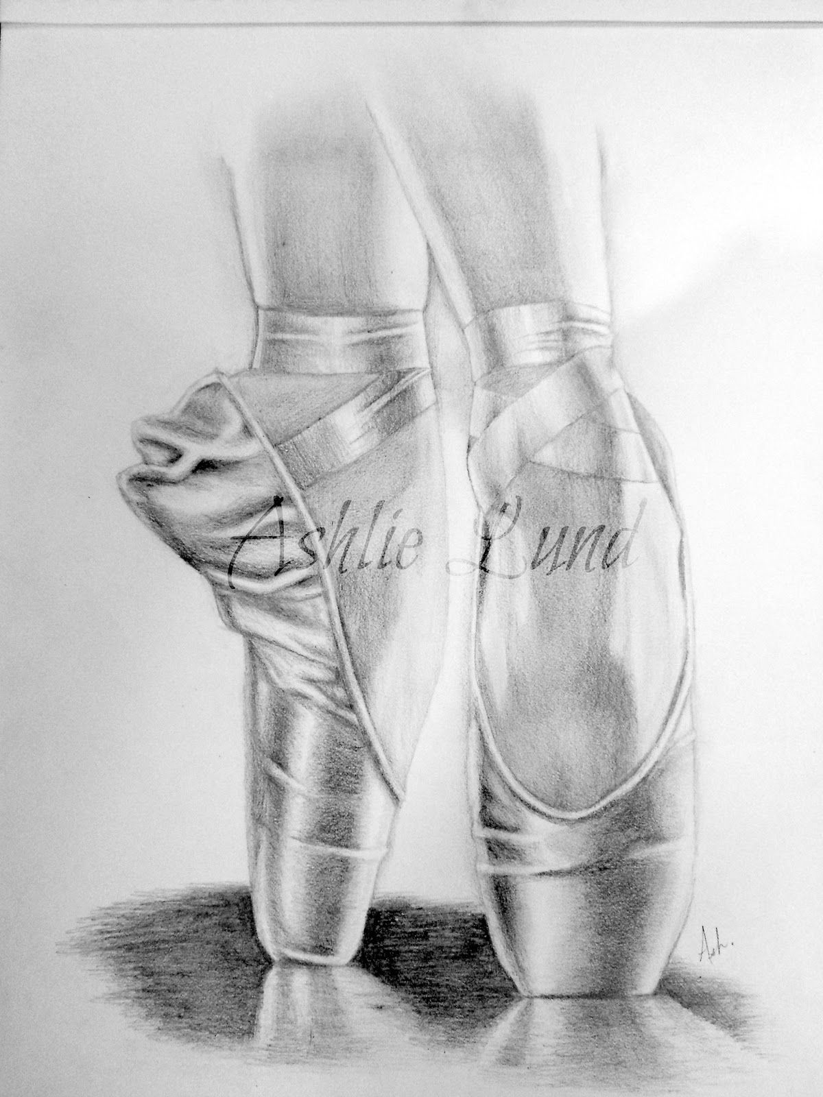 Pointe Shoes Drawing at PaintingValley.com | Explore collection of