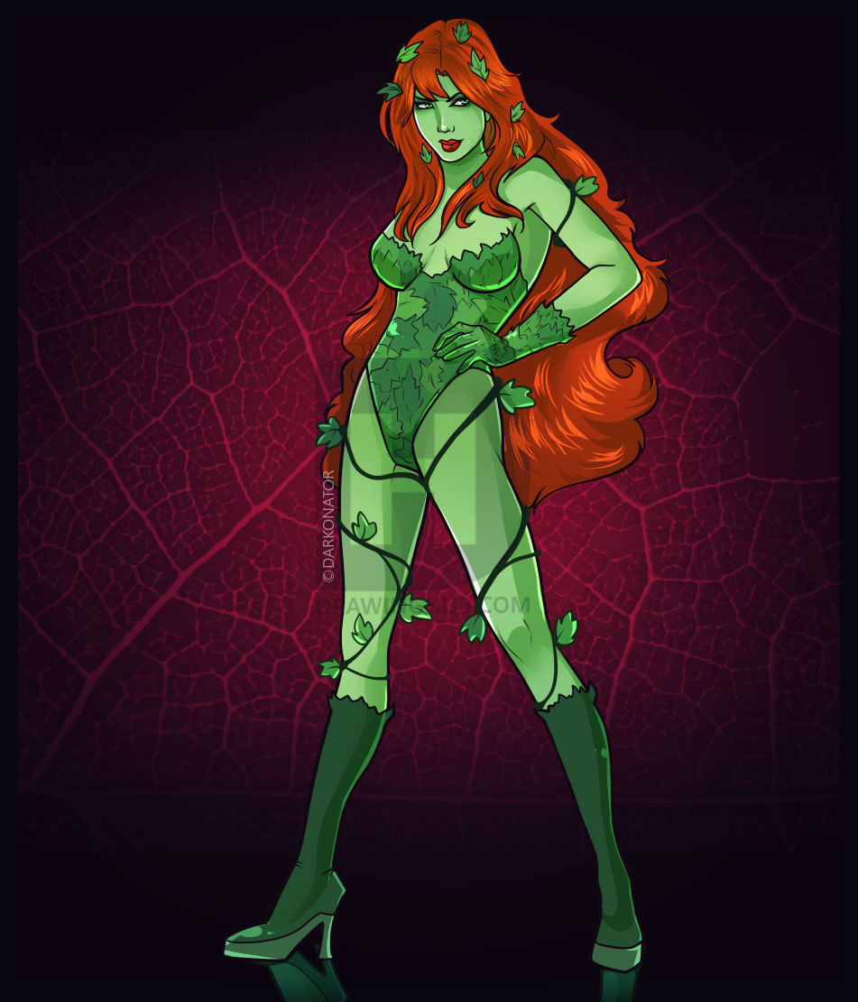 951x1110 how to draw poison ivy, step - Poison Ivy Drawing