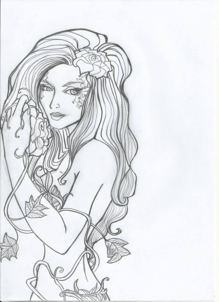 Poison Ivy Drawing at Explore collection of Poison