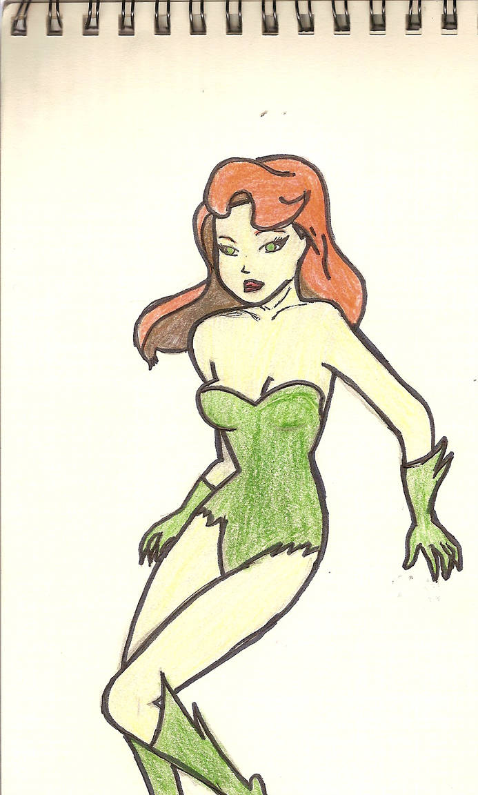 693x1152 poison ivy drawing - Poison Ivy Drawing