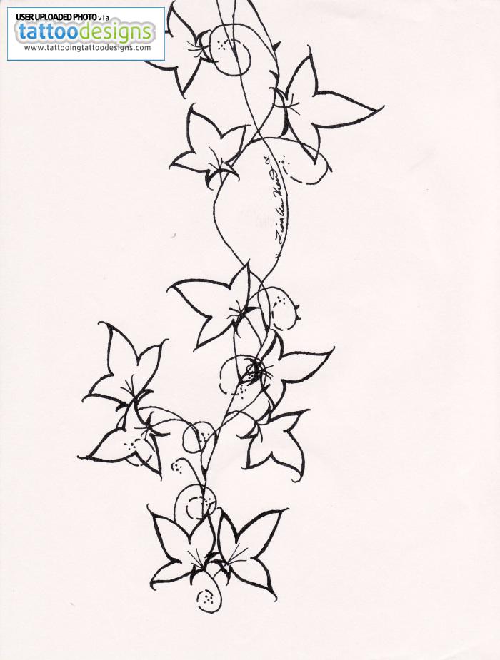 700x925 superb poison ivy tattoo on arm photo - Poison Ivy Plant Drawing