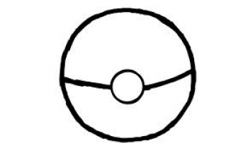 350x210 How To Draw How To Draw A Pokeball - Pokeball Drawing