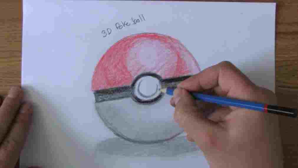 1011x569 Open Pokeball Drawing - Pokeball Drawing