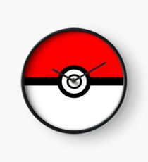 210x230 pokeball drawing clocks redbubble - Pokeball Drawing