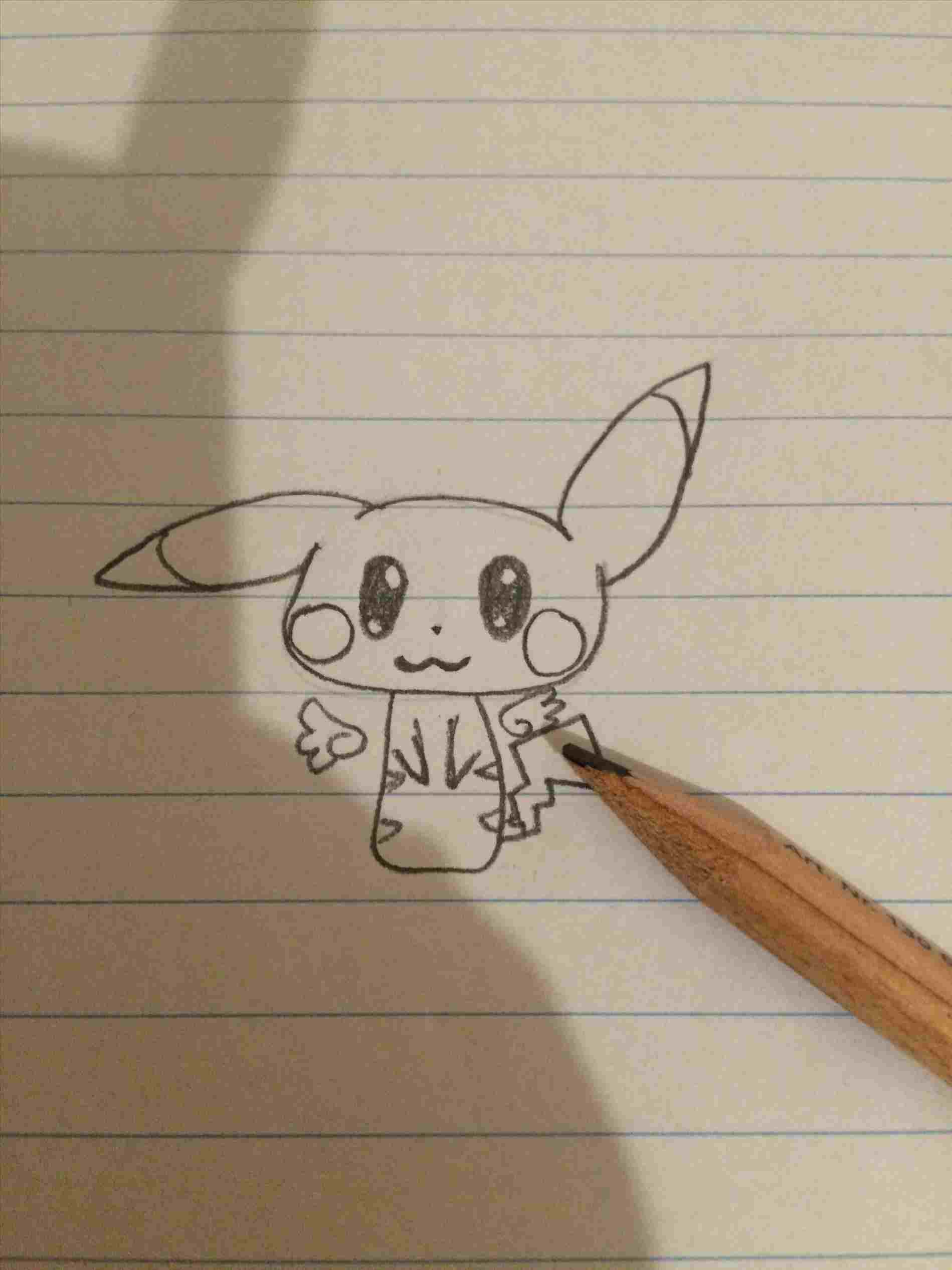1899x2533 album on imgurrhimgurcom pokemon pikachu drawing pikachu zombie - Pokemon 3d Drawing