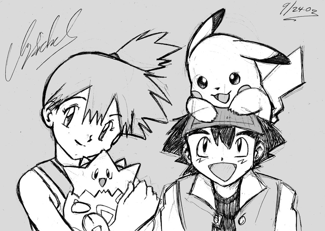 Pokemon Black And White Drawing at Explore