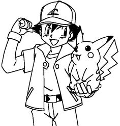 236x247 best ash and pikachu images pikachu, pokemon pictures, ash - Pokemon Ash Drawing