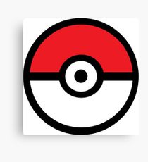 210x230 Pokeball Drawing Canvas Prints Redbubble - Pokemon Ball Drawing