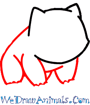 300x350 How To Draw Bulbasaur Pokemon - Pokemon Bulbasaur Drawing