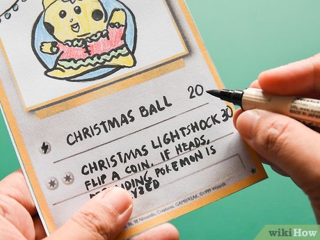 460x345 how to draw your own card - Pokemon Card Drawing