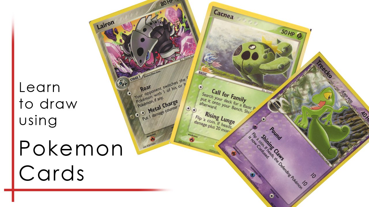 1280x720 Learning To Draw Using Pokemon Cards! - Pokemon Card Drawing