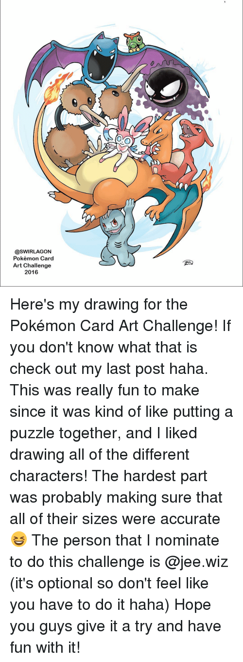 500x1358 card art challenge here's my drawing - Pokemon Card Drawing