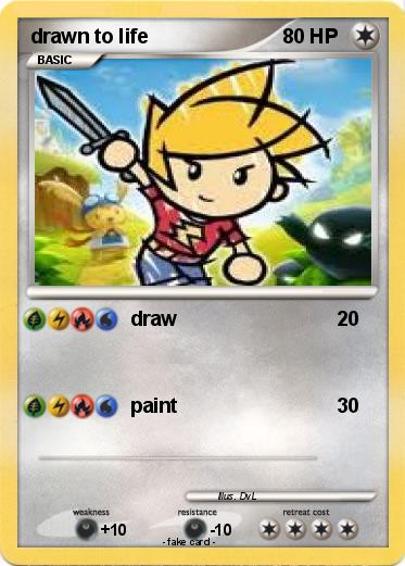 373x521 Drawn To Life - Pokemon Card Drawing