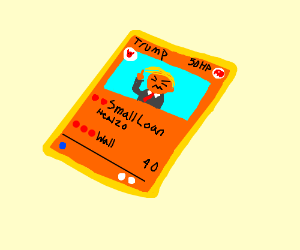 300x250 trump pokemon card drawing - Pokemon Card Drawing