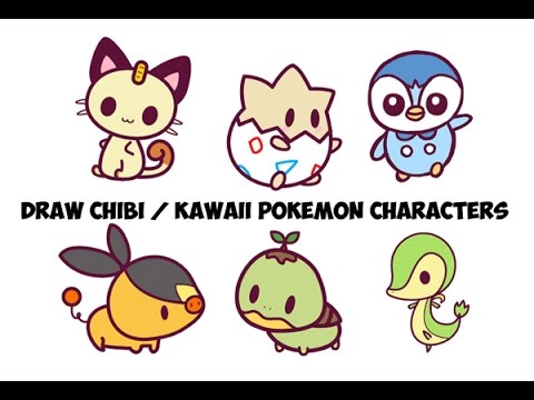 480x360 how to draw pokemon characters step - Pokemon Characters Drawing