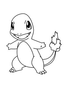 232x300 How To Draw Charmander, Pokemons Drawings Drawings, Charmander - Pokemon Charmander Drawing
