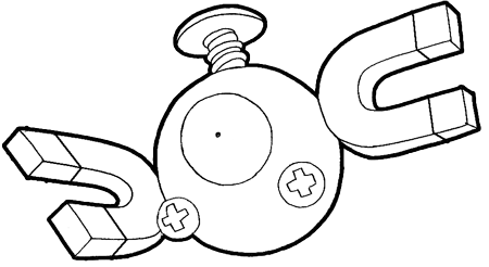 450x246 How To Draw Magnemite From Pokemon Step - Pokemon Drawing