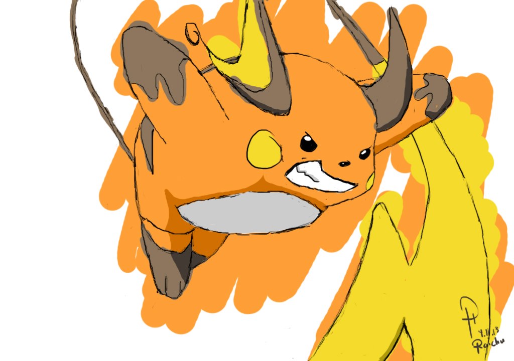 1024x720 my one and only pokemon drawing any raichu lovers pokemon - Pokemon Drawing