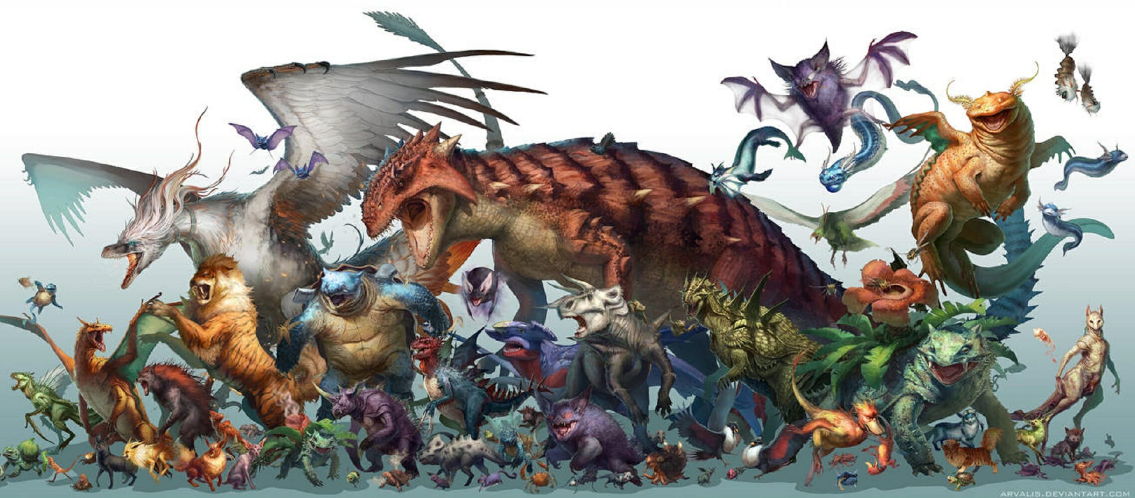 2277x1000 realistic fanart got this artist a job on detective pikachu - Pokemon Drawing Games