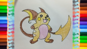 300x168 how to draw raichu from pokemon pokemon drawings - Pokemon Drawing Images