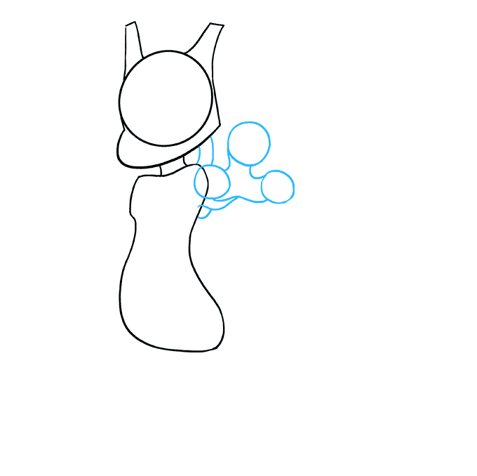 680x678 How To Draw Mewtwo From Really Easy Drawing Tutorial - Pokemon Mewtwo Drawing