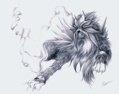 500x393 Detailed - Pokemon Pencil Drawing