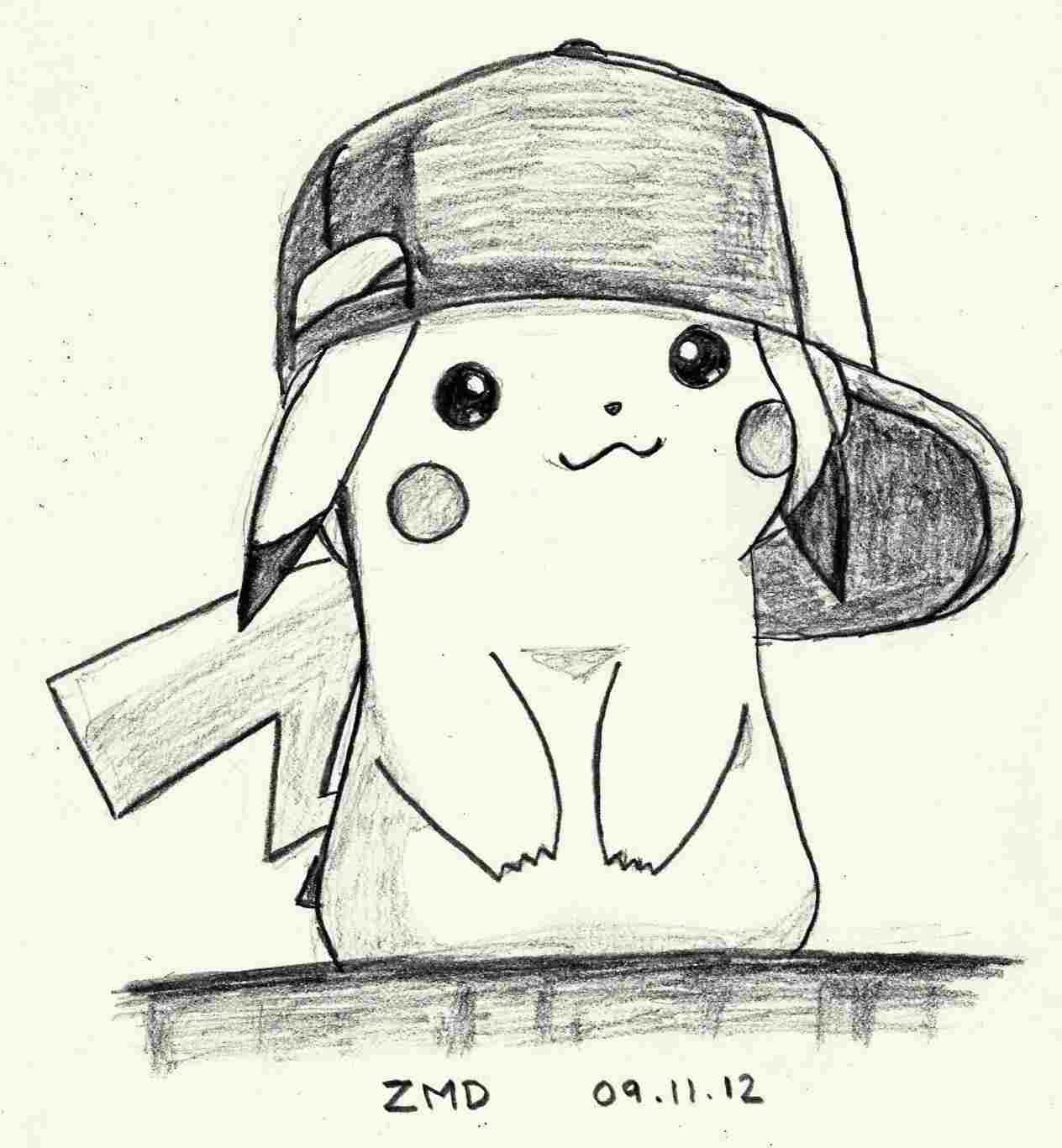 Pokemon Pencil Drawing at Explore collection of