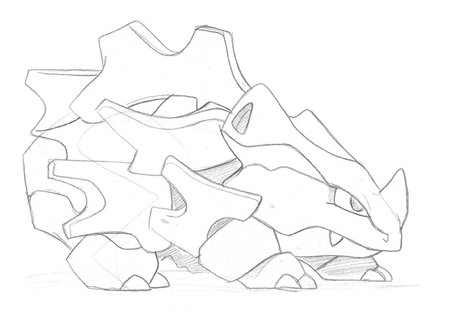 644x474 Collection Of 'pokemon Pencil Drawing' Download More Than - Pokemon Pencil Drawing