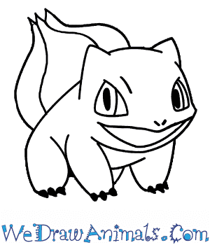300x350 How To Draw Bulbasaur Pokemon - Pokemon Pictures Drawing