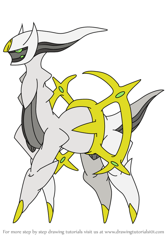 565x800 learn how to draw arceus from pokemon - Pokemon Pictures Drawing