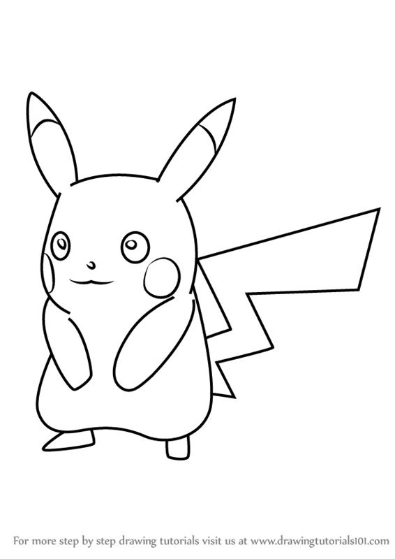 Pokemon Pikachu Drawing at PaintingValley.com | Explore collection of ...