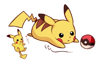 320x205 Pokemon - Pokemon Pikachu Drawing