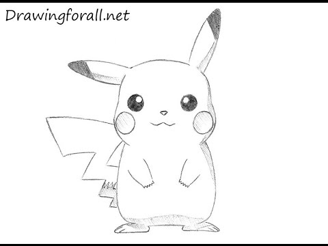 480x360 How To Draw Pikachu - Pokemon Pikachu Drawing