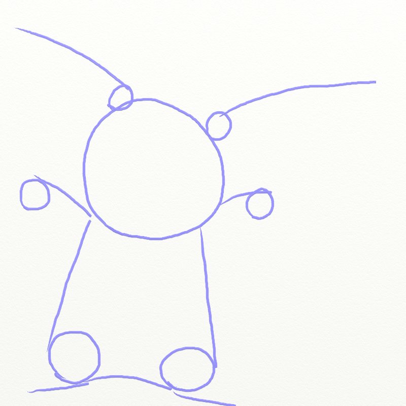 800x800 How To Draw Pikachu From Pokemon - Pokemon Pikachu Drawing