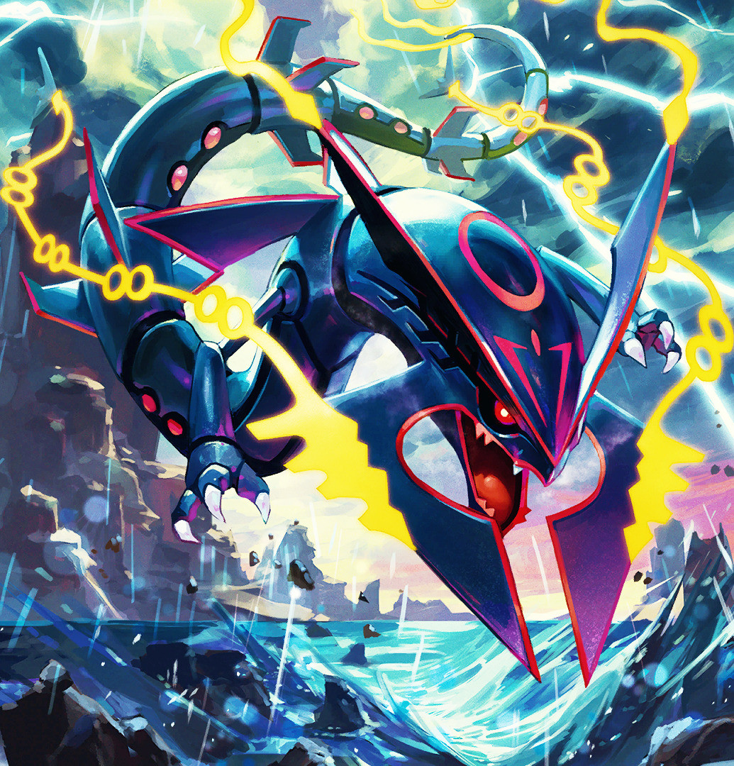 Pokemon Rayquaza Drawing at PaintingValley.com | Explore collection of