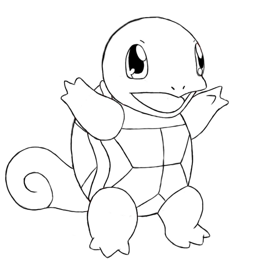 1080x1107 birthdays pokemon coloring, pokemon - Pokemon Squirtle Drawing