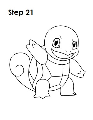 300x388 Squirtle Drawing Free Download - Pokemon Squirtle Drawing