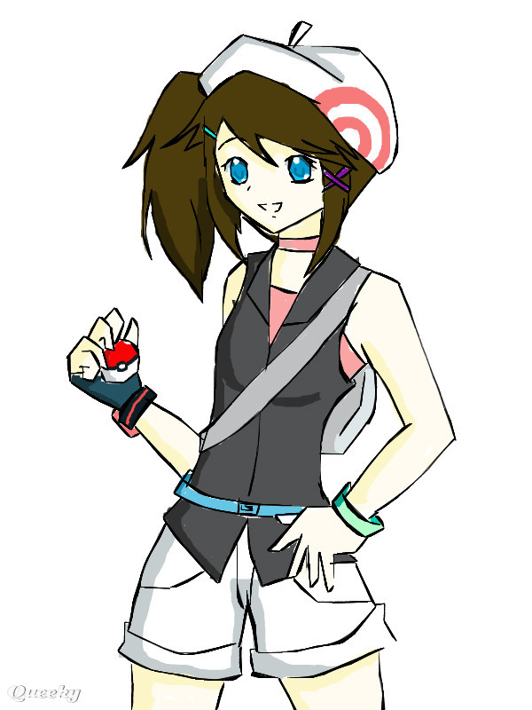 600x800 my pokemon trainer an anime speedpaint drawing - Pokemon Trainer Drawing