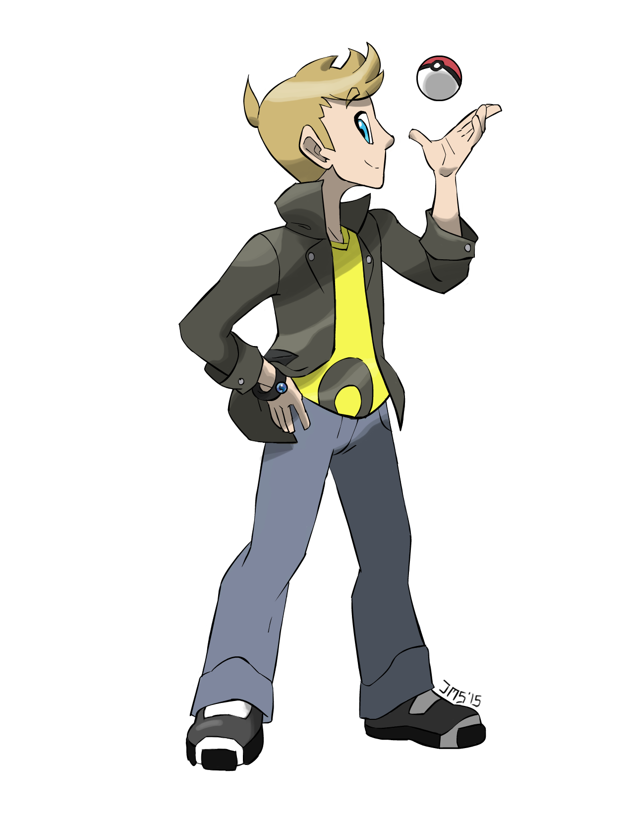 1275x1650 pokemon trainer commission sketch for trainerashfry gotta love - Pokemon Trainer Drawing