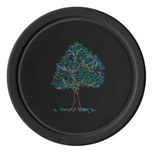 307x307 flower drawing poker chips - Poker Chips Drawing