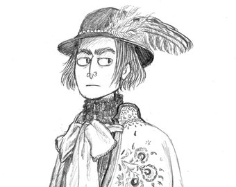 340x270 Poland Drawing Art Etsy - Poland Drawing