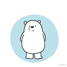 236x236 leetle baby powlar bear aww in cute bear drawings, polar - Polar Bear Cartoon Drawing