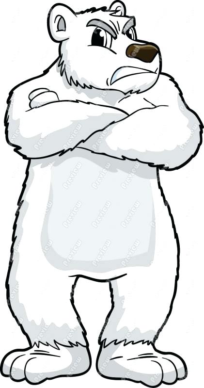 421x800 how to draw a cute baby polar bear polar bear cartoon how - Polar Bear Drawing Cute