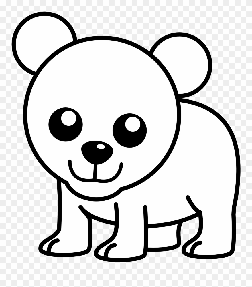 880x1004 xmas stuff for christmas polar bear clipart - Polar Bear Drawing Cute