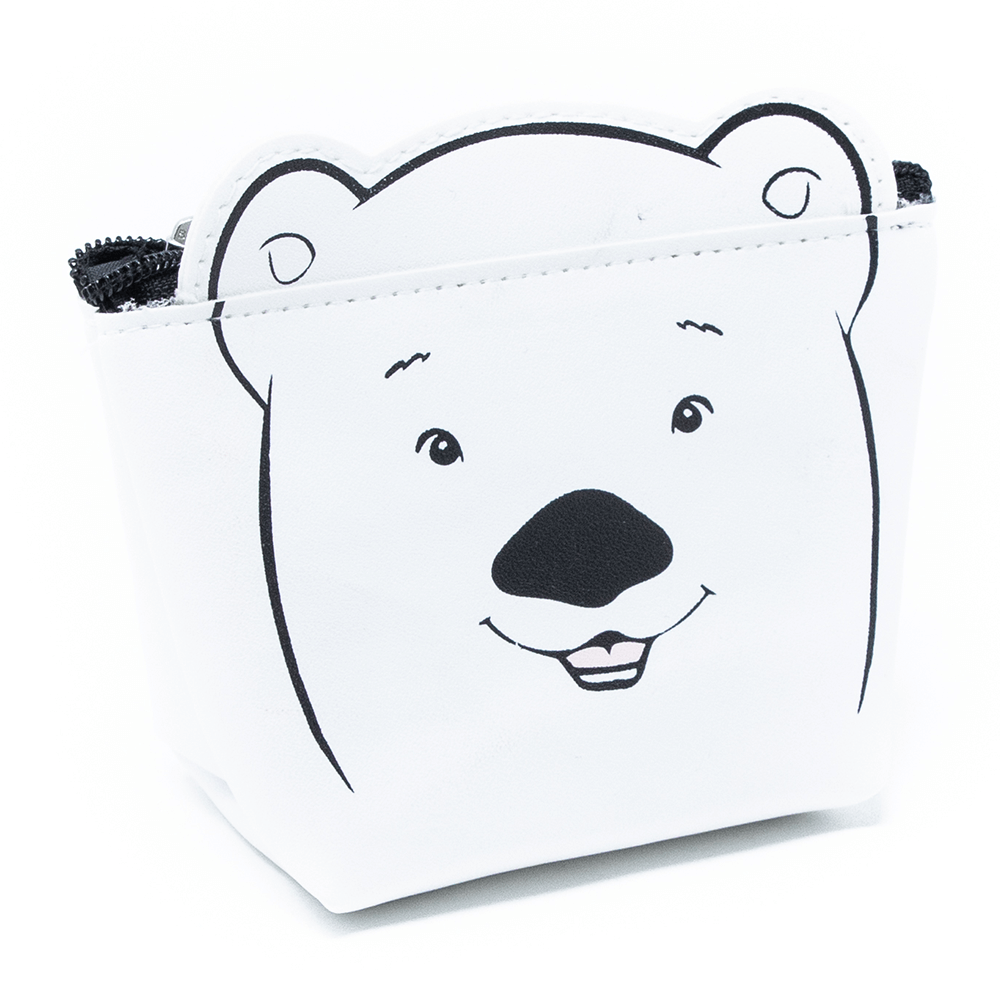 1000x1000 coca cola polar bear head wallet coke store - Polar Bear Head Drawing
