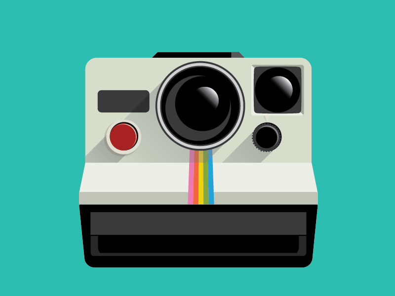 800x600 Polaroid Camera - Polaroid Camera Drawing