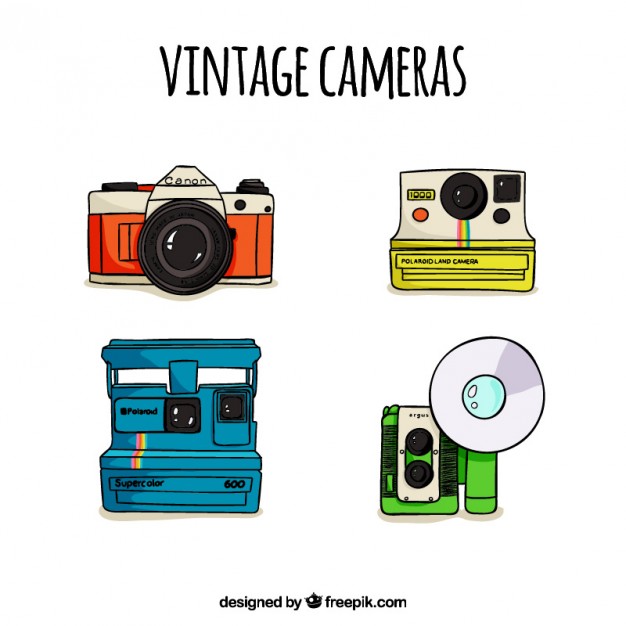 30+ Top For Vintage Camera Drawing Polaroid | Invisible Blogger
