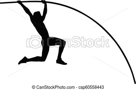450x297 pole vault male athlete jump on competition - Pole Vault Drawing